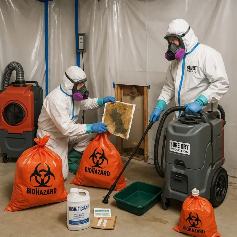 Contaminated Water Handling Protocols process in Glasco, NY